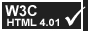 Valid HTML 4.01